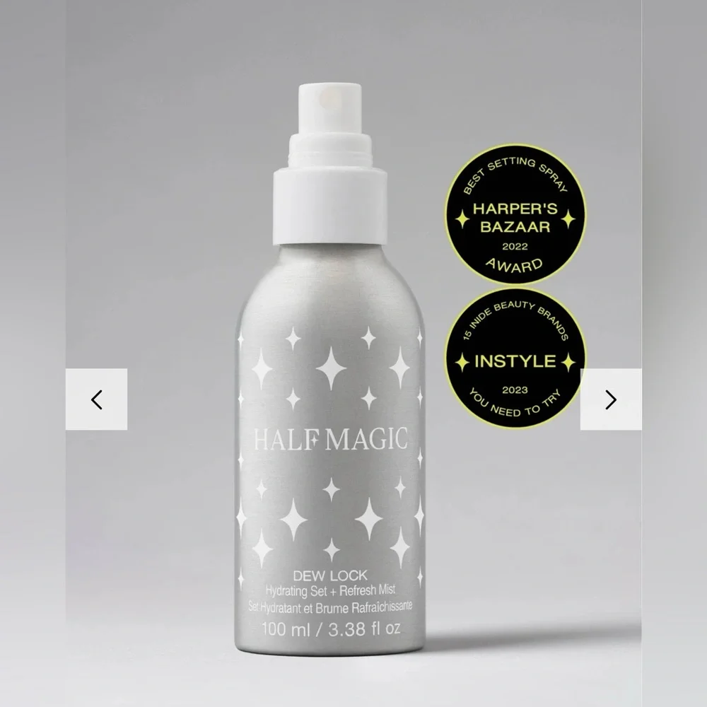 NIB Half Magic Dew Lock Hydrating Setting Mist